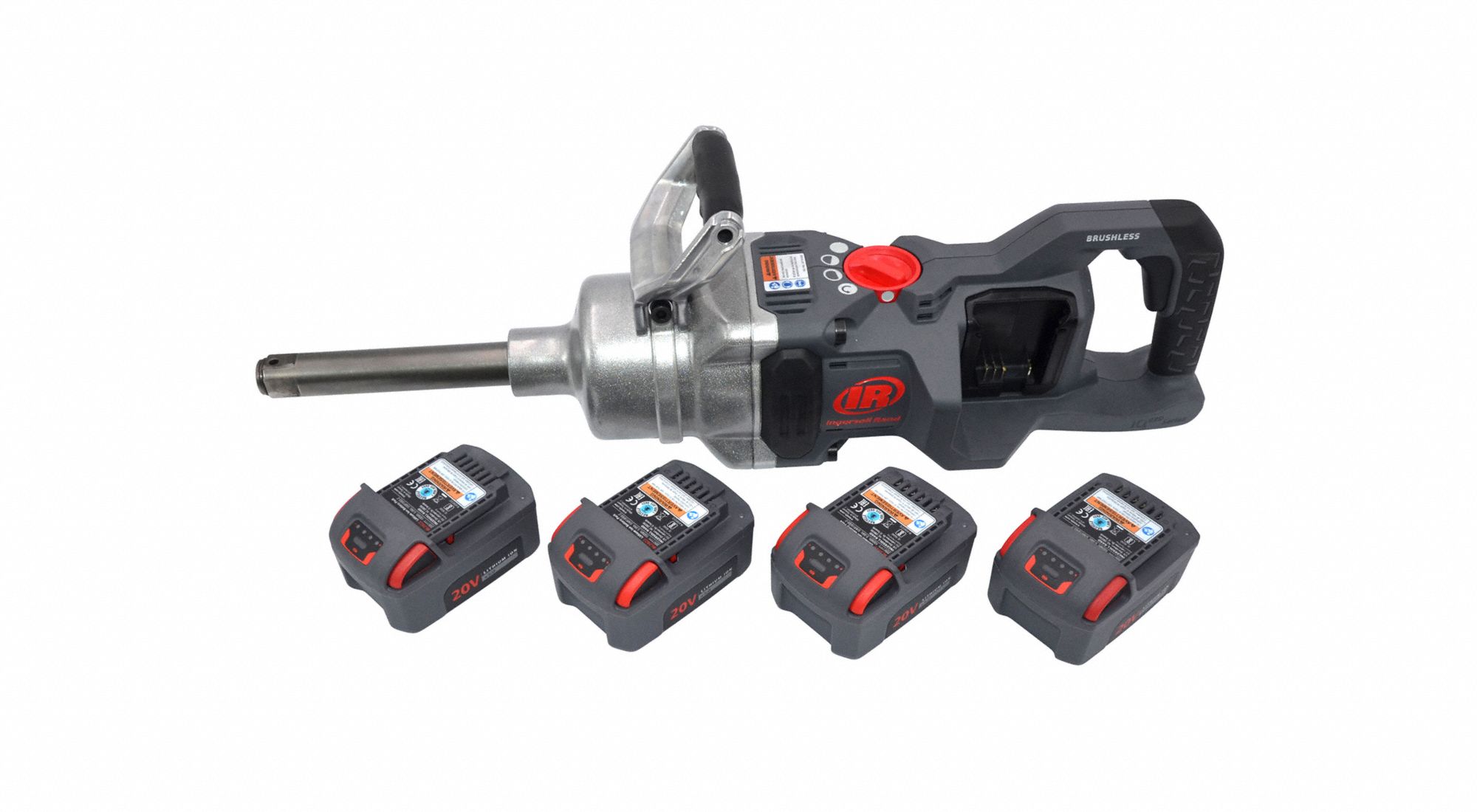 INGERSOLL RAND Cordless, Impact Wrench, 20V DC, 3,000 ft-lb Breakaway