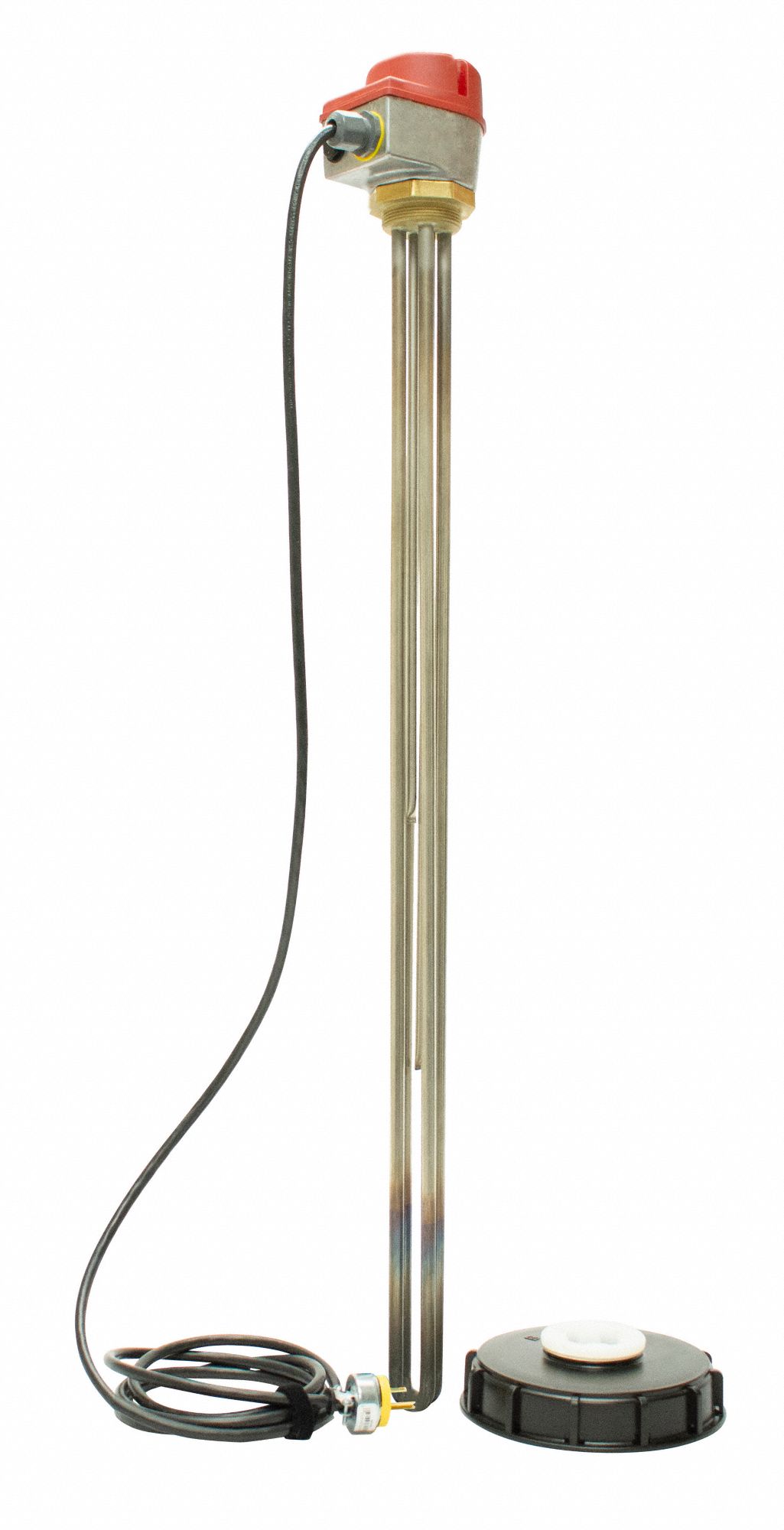 BRISKHEAT IBC/Tote Tank Immersion Heater, 1,500 W Watts, 120 V AC