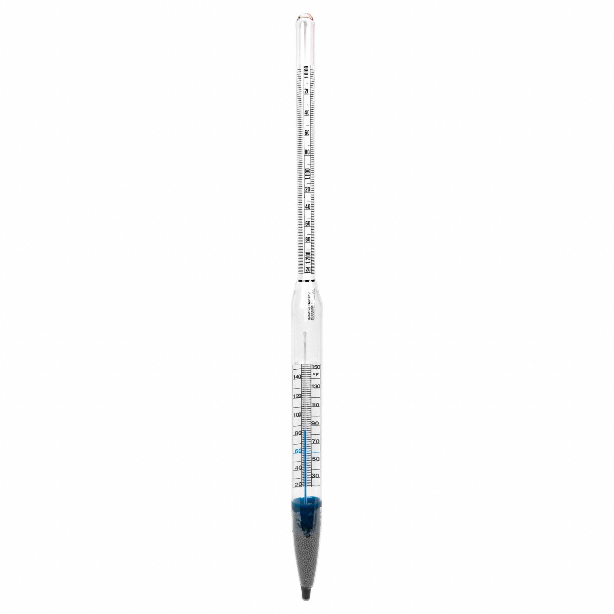 VEE GEE Specific Gravity Therm 0 002 Hydrometer 20KL65 6603TS 1