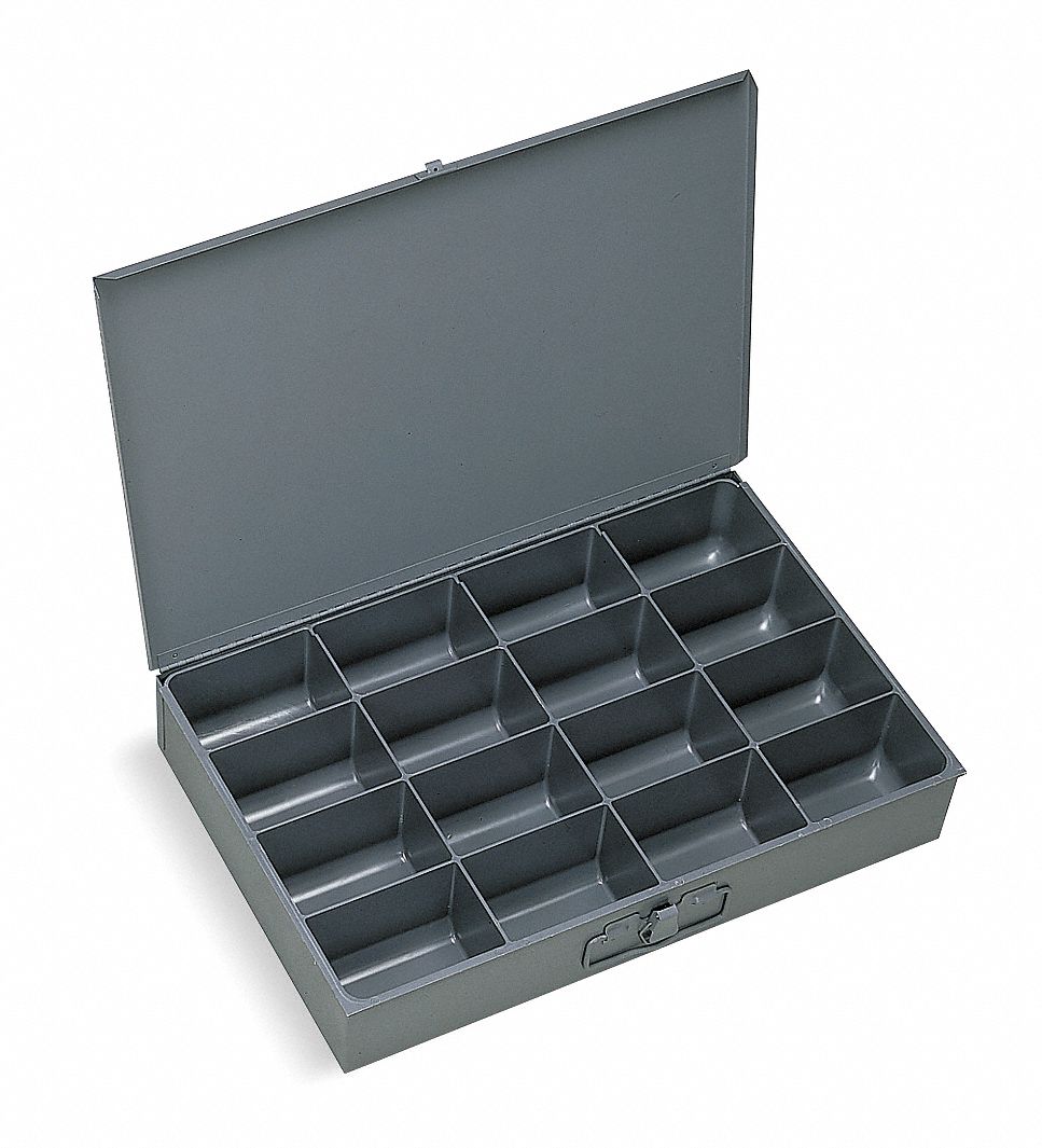 DURHAM MFG Steel Compartment Drawer, Compartments per Drawer 16
