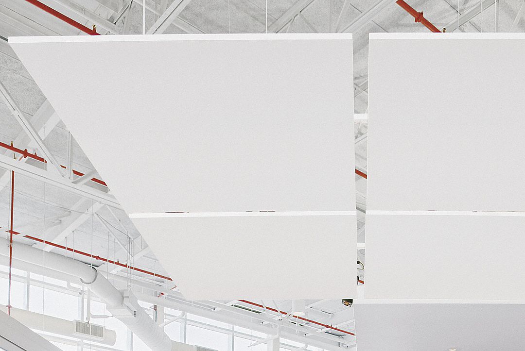 ARMSTRONG Acoustical Ceiling Cloud, 48" Width, 48" Length, 7/8