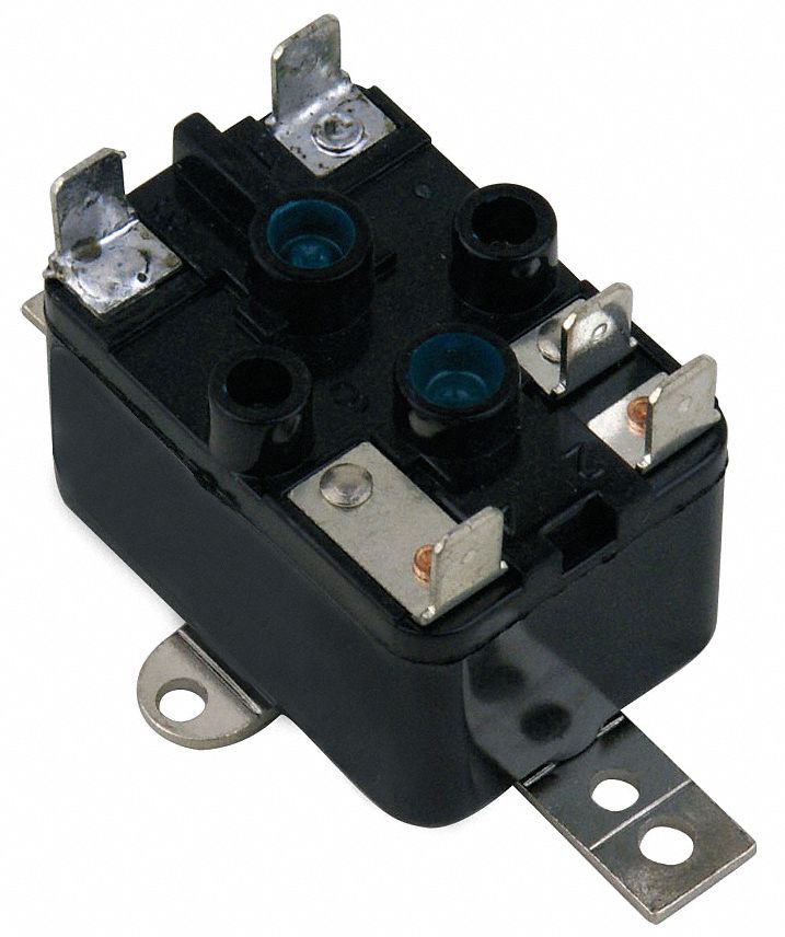 GRAINGER APPROVED Enclosed Fan Relay, SPDT, 24V Coil - 6AZU4|6AZU4