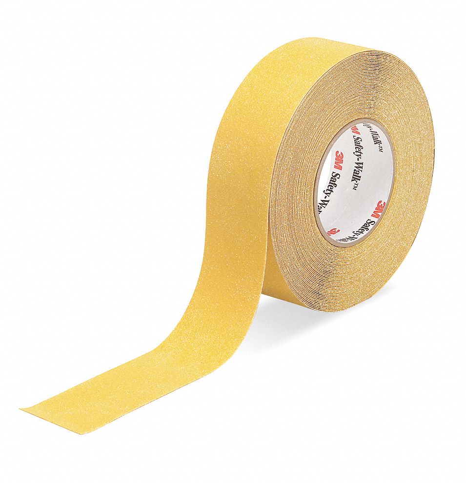 Antislip Tape,2Inx60ft,Yellow,PK2