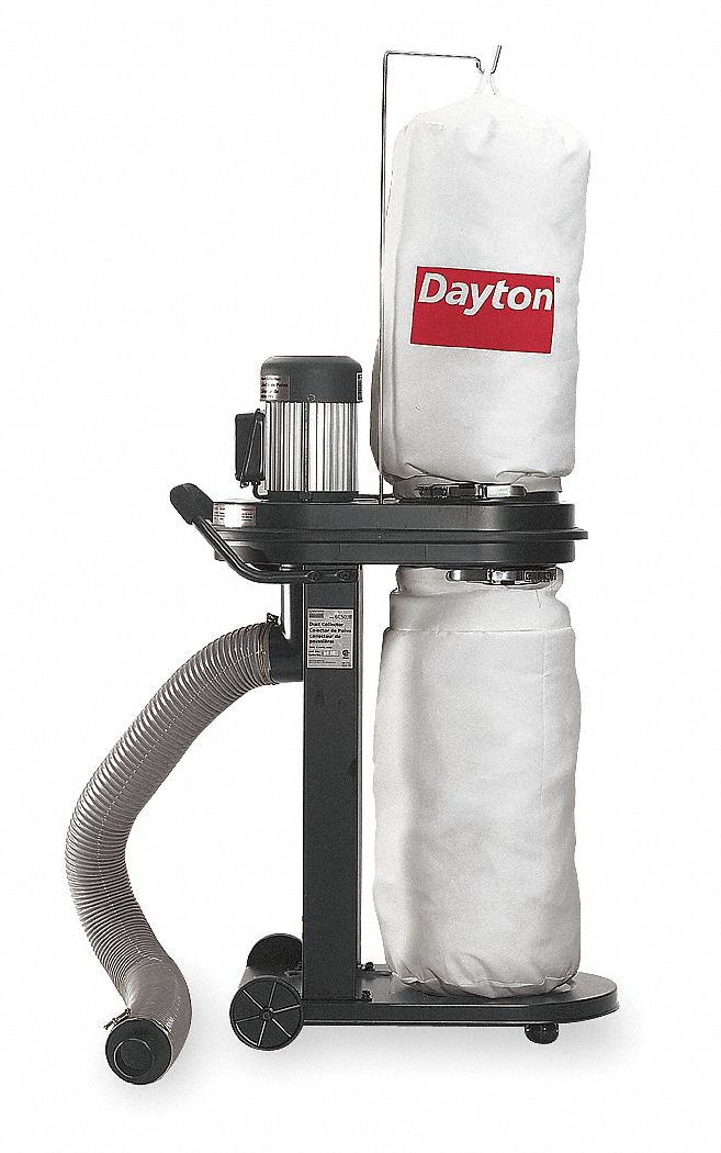 DAYTON Dust Collector, 1 HP 6C5036C503 Grainger