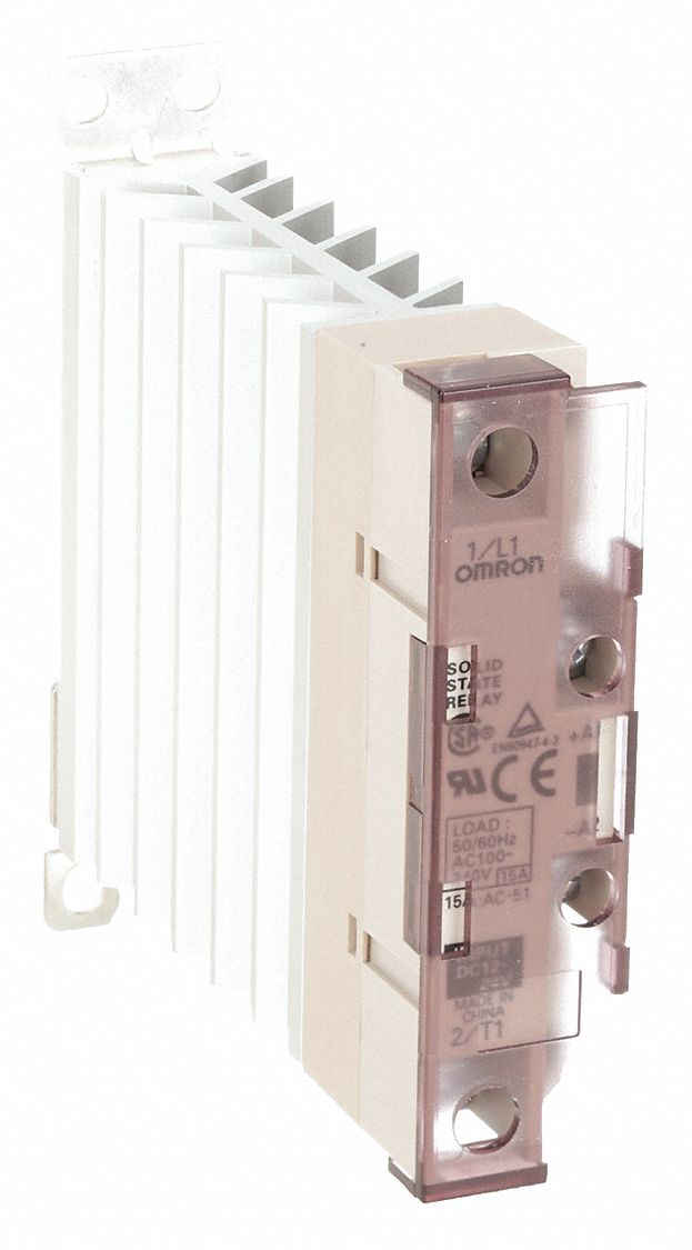 OMRON DIN Rail Surface Mounted 15 A Max Output Current Solid State