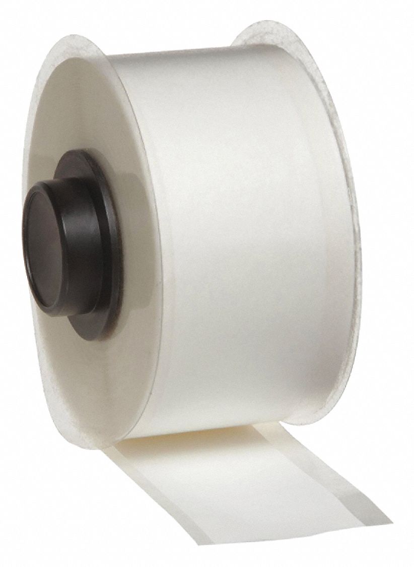 WhitePolypropylene Tamper-Resistant Tape Indoor Label Type, 50 ft. Length, 1