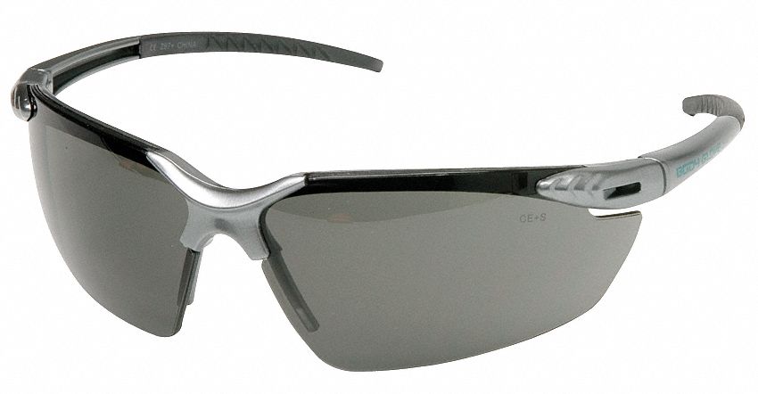 Safety Glasses,Gray,Scratch-Resistant