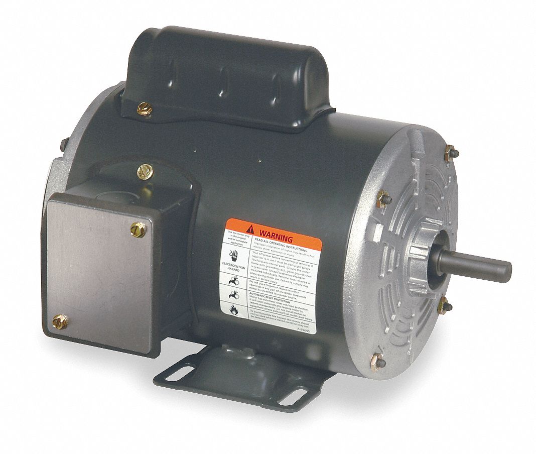 DAYTON 1/2 HP General Purpose Motor,CapacitorStart,3450 Nameplate RPM