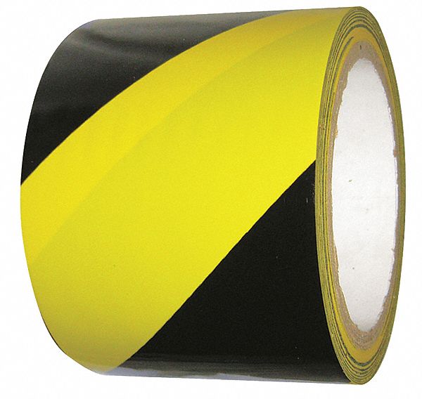 Gen Purpose Striped Floor Marking Tape N Grainger