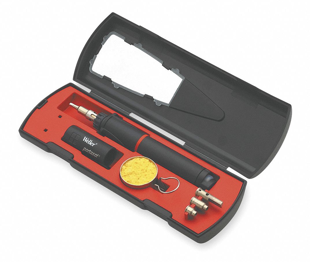 WELLER Butane Cordless Soldering Iron Kit; Use To Heat, Solder