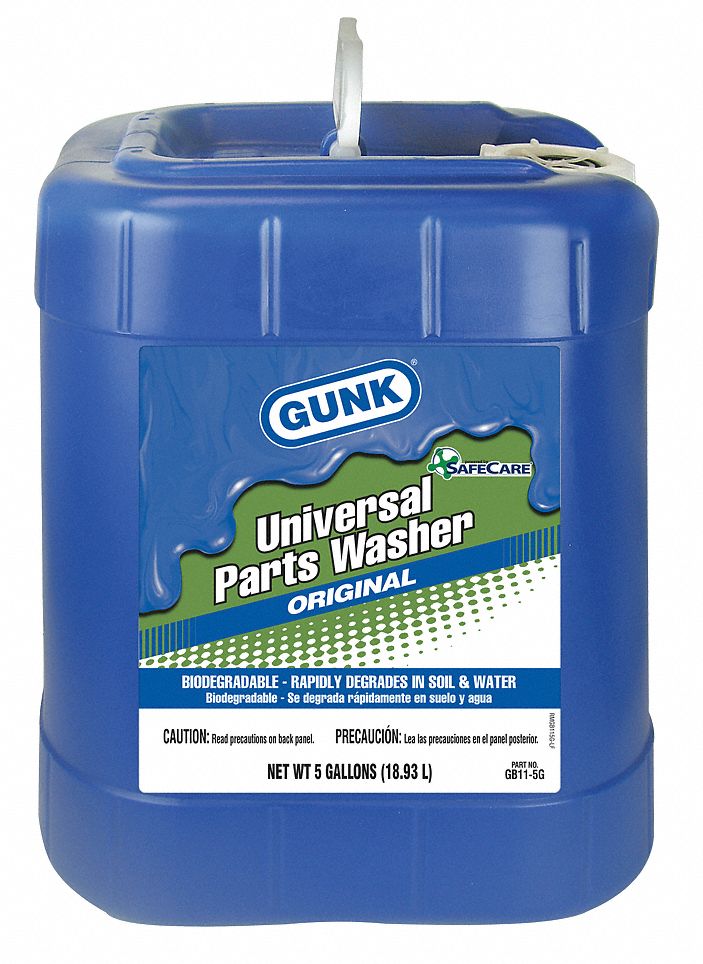 GUNK Parts Washer Cleaner, RTU, 5 Gal. 6NGU8GB115G Grainger