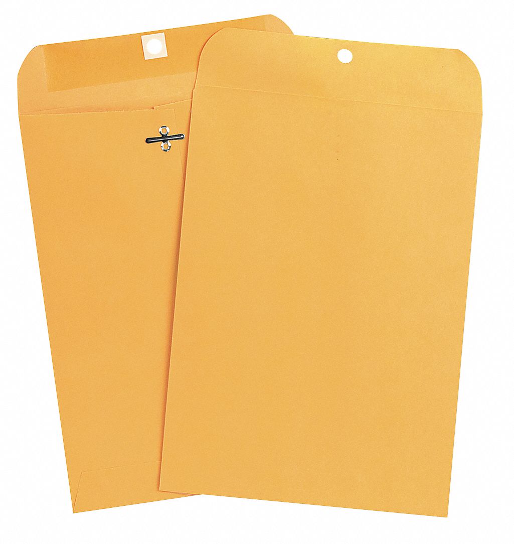 UNIVERSAL Manila Envelopes, Material Kraft, Envelope Closure Clasp with