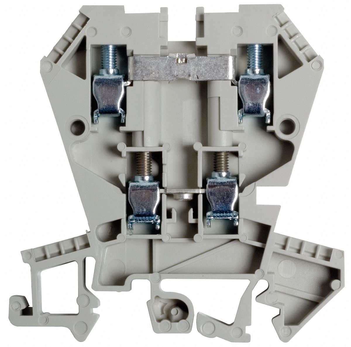 SCHNEIDER ELECTRIC Terminal Block, Double Deck, 20A, 300V 6PGJ3