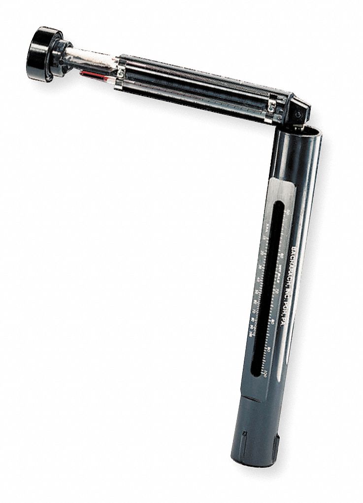 BACHARACH Sling Psychrometer, Red Spirit Fill 6T173127012 Grainger