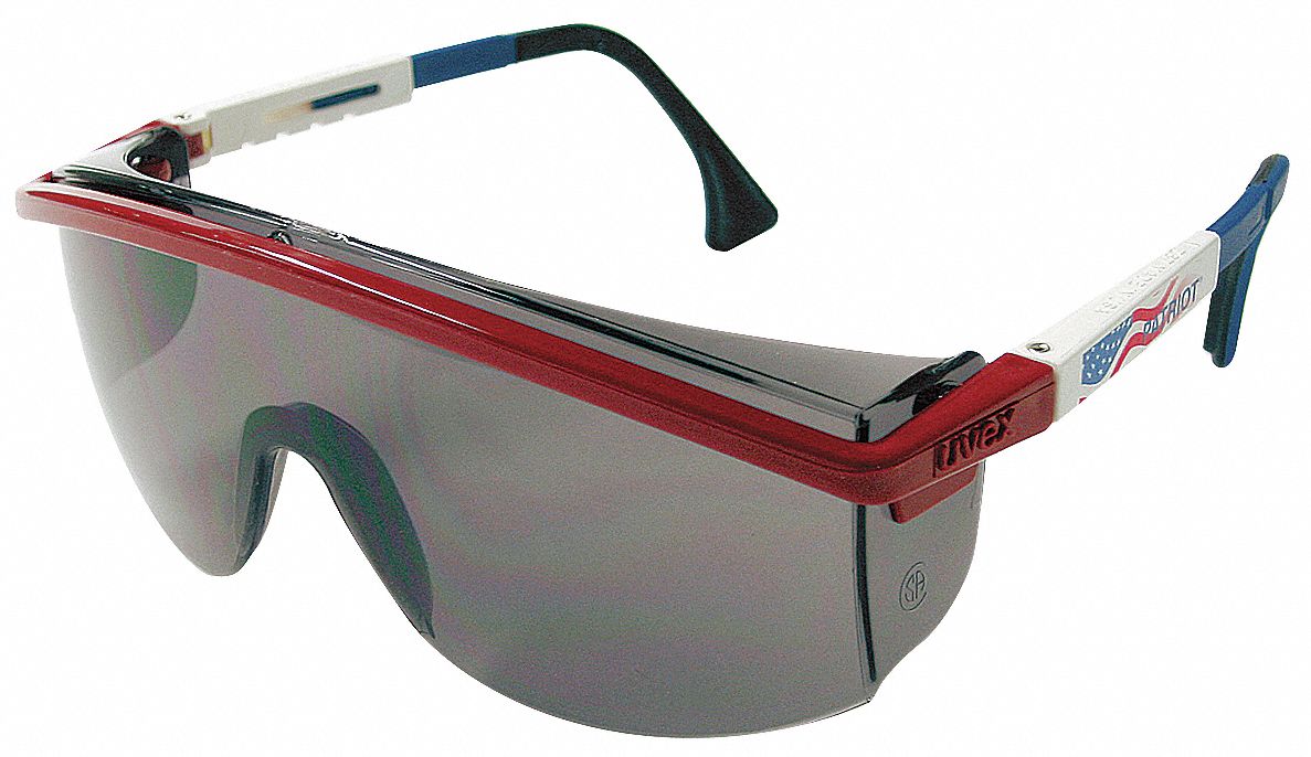 Honeywell Uvex Astrospec Scratch Resistant Safety Glasses Gray