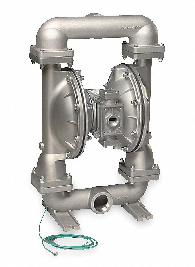 Sandpiper Double Diaphragm Pump Gpm Max Flow Ptfe Buna Backup