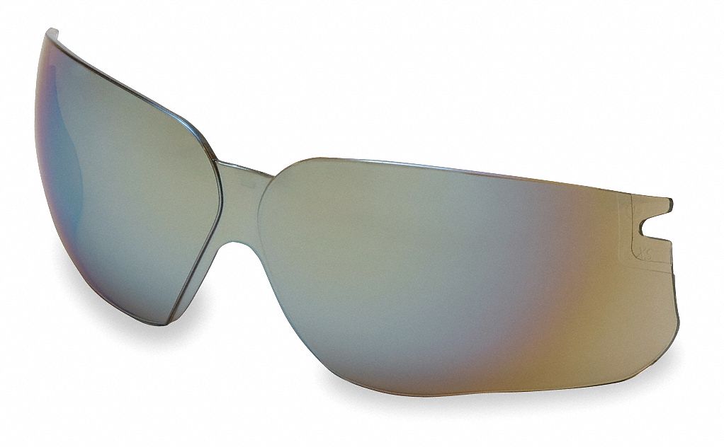 HONEYWELL UVEX Replacement Lens, ScratchResistant, Polycarbonate, Gold