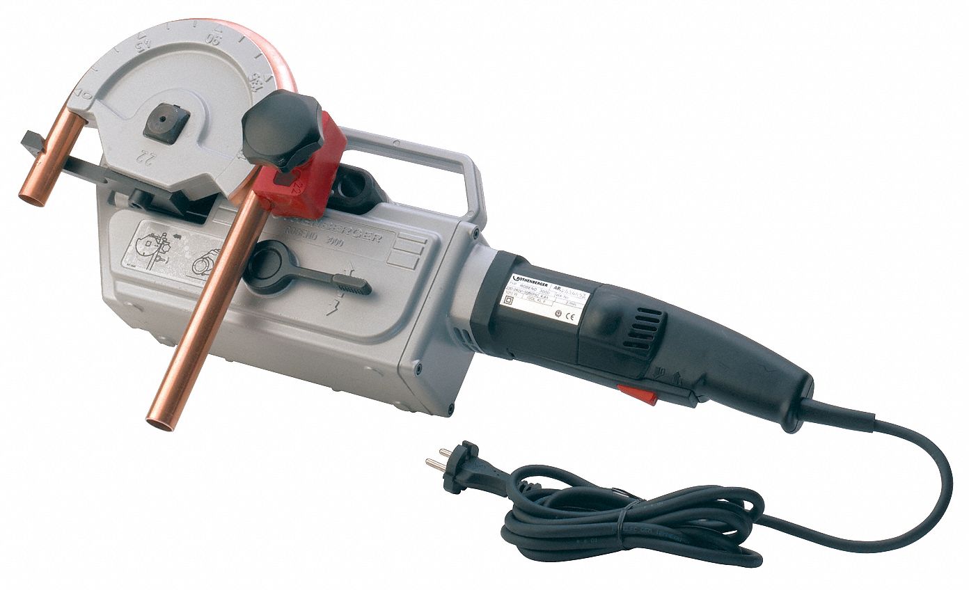 ROTHENBERGER Tube Bender,Power,1/2 to 11/8 In 6XGC025001 Grainger