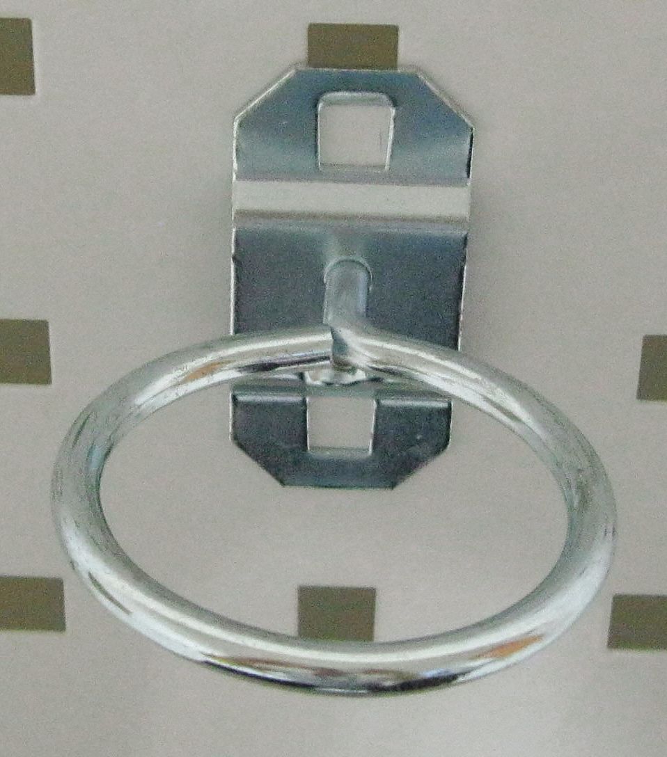 GRAINGER APPROVED Steel Single Ring Tool Holder, Hanging Mounting Type