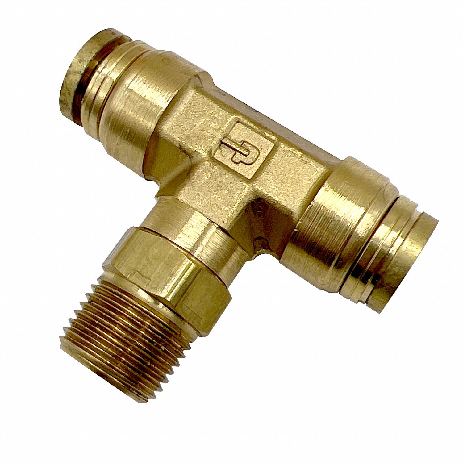 PARKER Brass DOT Push To Connect Fitting Brass Push To Connect X Push