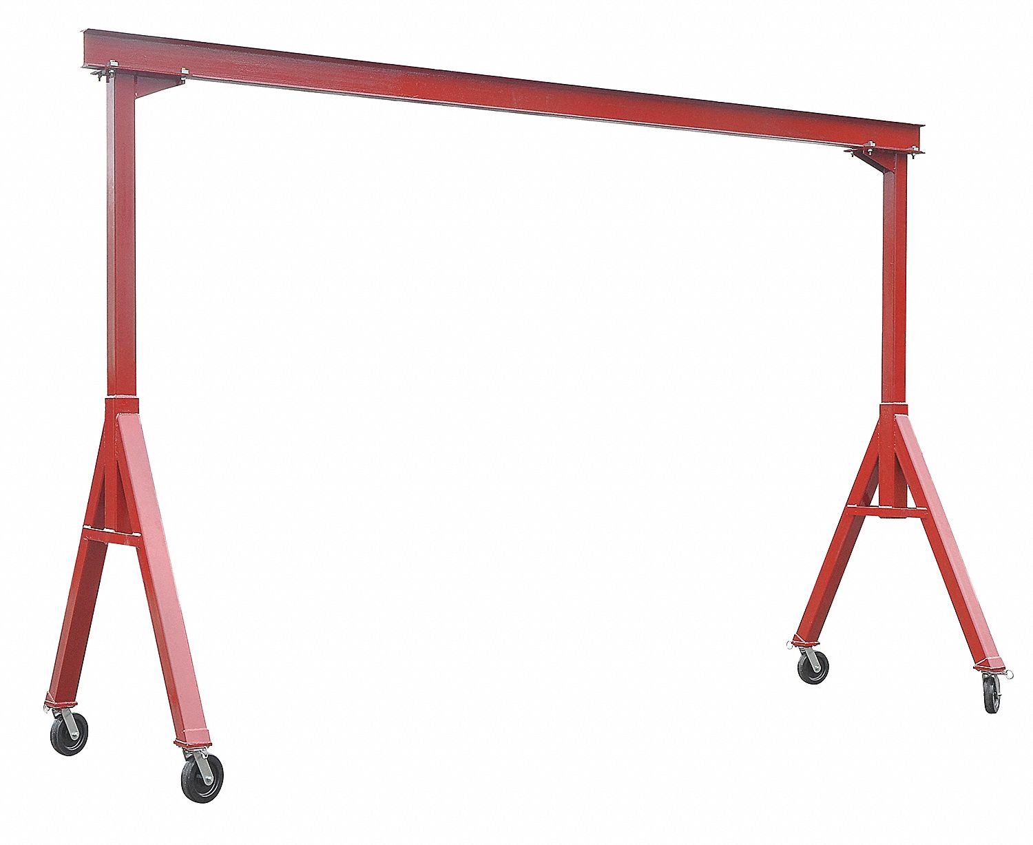 DAYTON Portable Gantry Crane, 2000 lb Load Capacity, 3.46 in I Beam Flange Width 7AJ237AJ23