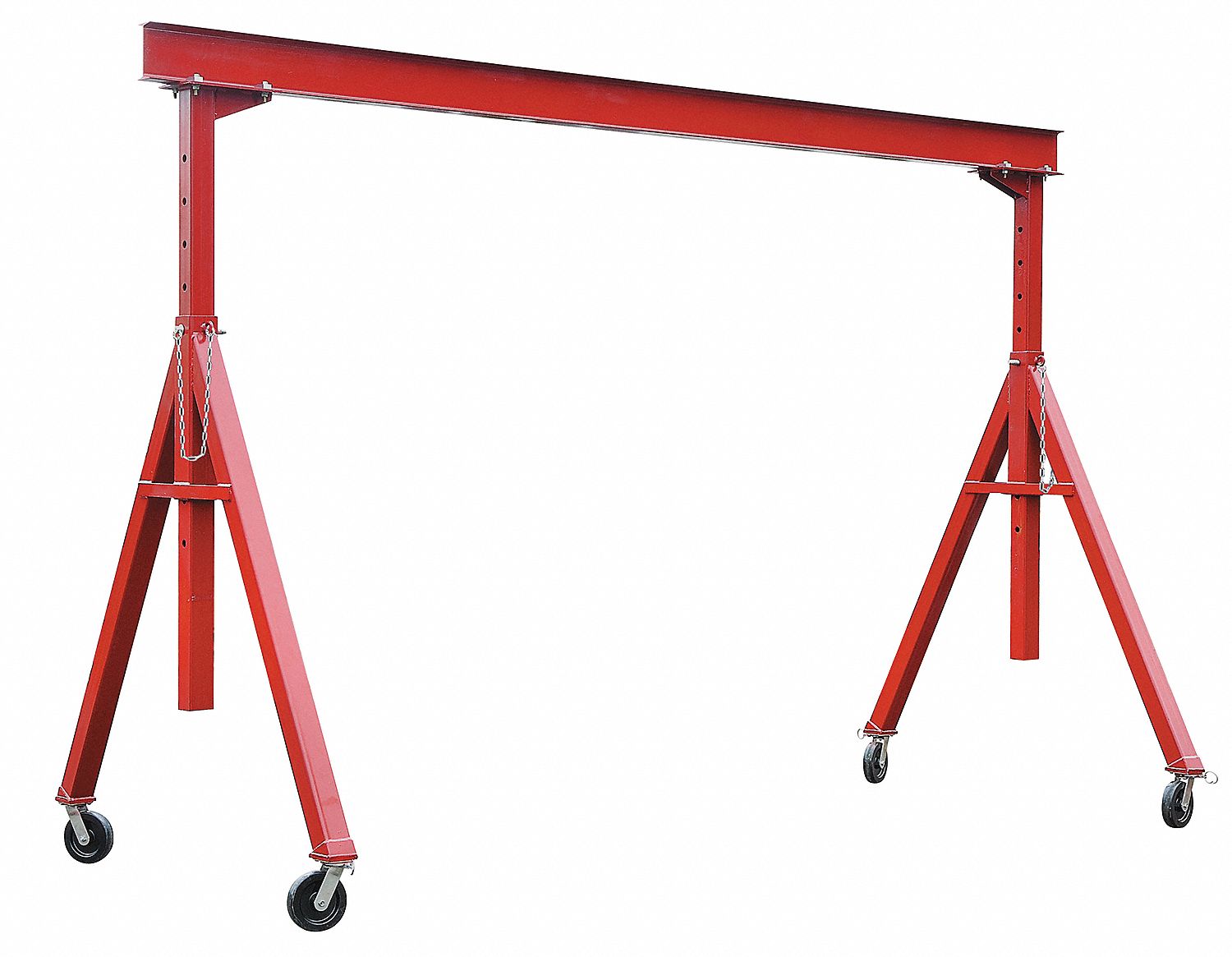 DAYTON Portable Gantry Crane, 4000 lb Load Capacity, 4.00 in I Beam