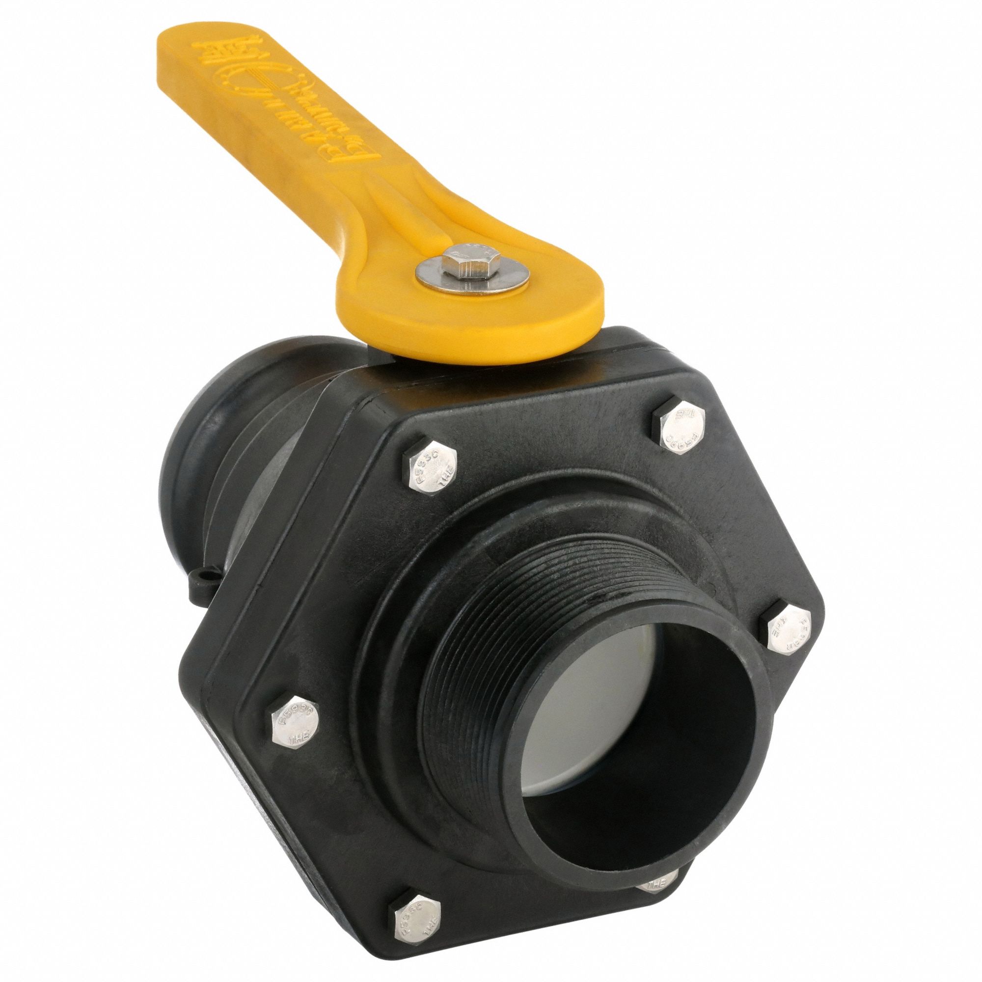 Banjo In Polypropylene Manual Two Way Ball Valve Hy