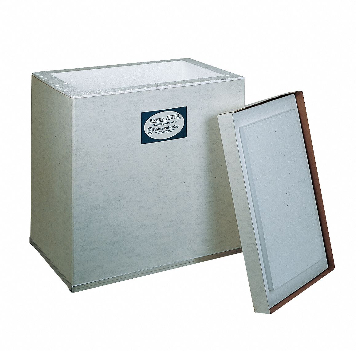 THERMOSAFE Dry Ice Storage and Transport Chest, Fiberboard, 28" Overall