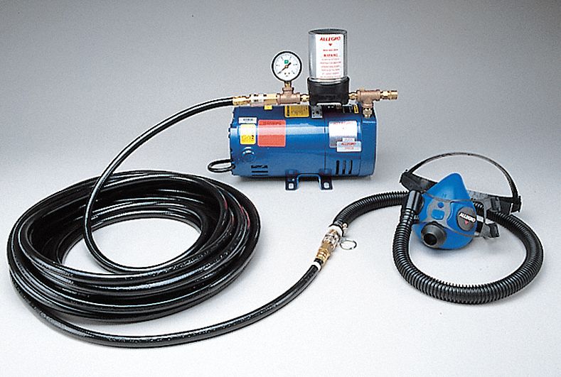 ALLEGRO Supplied Air Pump Package, Includes 1/4 hp Ambient Air Pump