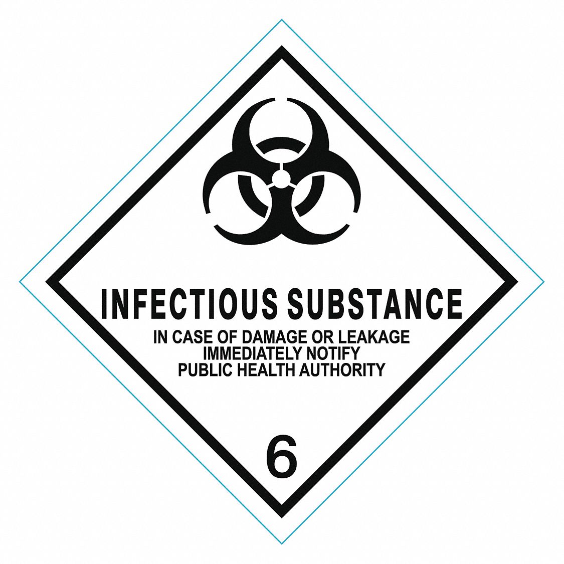 GRAINGER APPROVED DOT Container Label, Container Label/Placard Type Hazardous Class 8EZ63