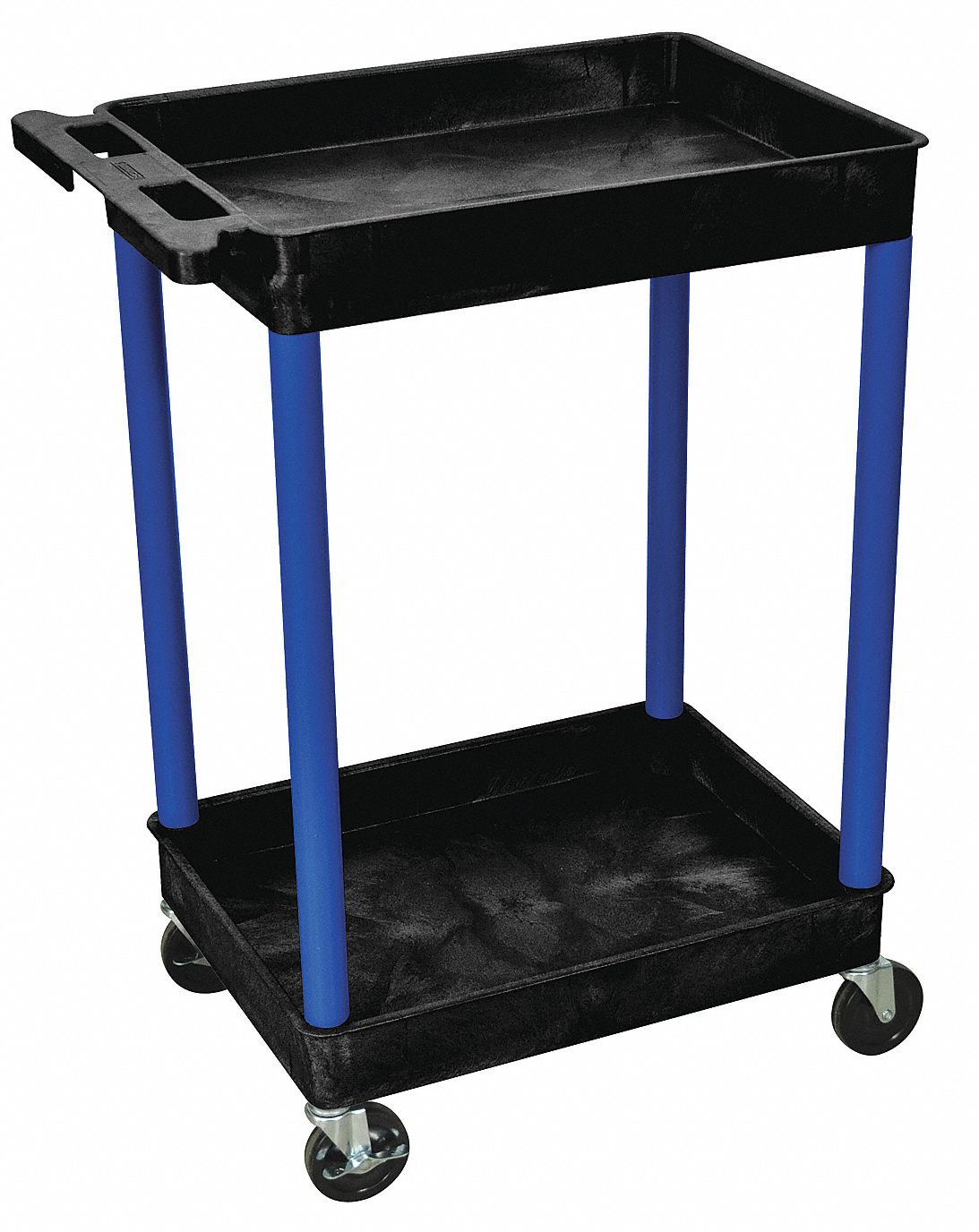 GRAINGER APPROVED Utility Cart, 300 lb. Load Cap., 2 Shelves 8GPD1