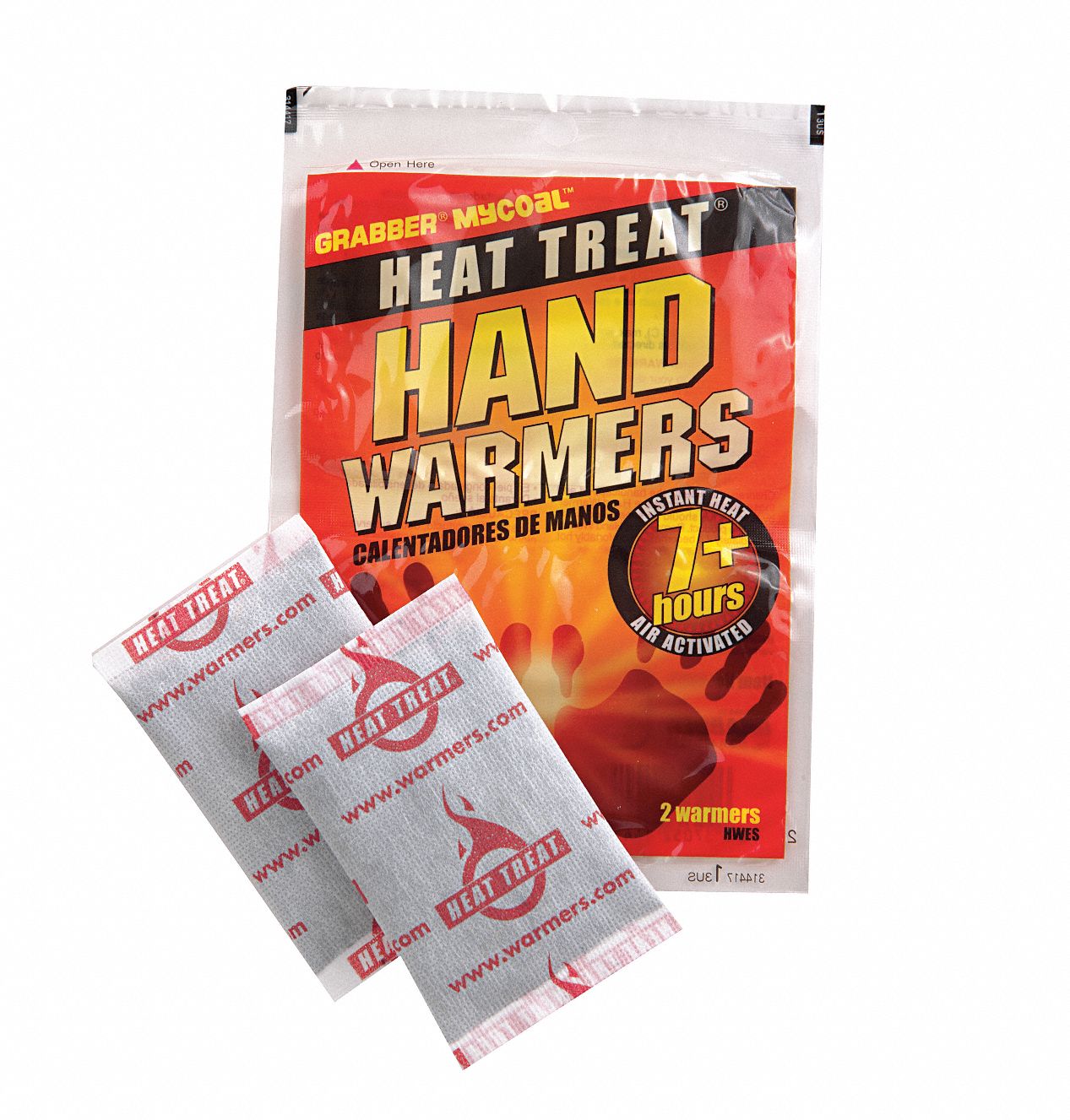 GRABBER Hand Warmer, Up to 7 hr Heating Time, Activates By Contact with
