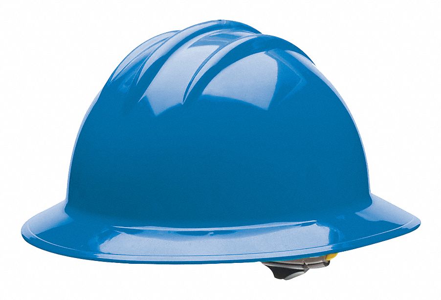 BULLARD Full Brim, Hard Hat, Type 1, Class E ANSI Classification
