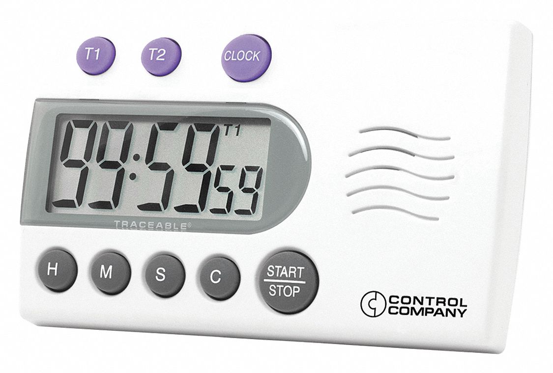 TRACEABLE Timer,NIST,100Db 8UU145014 Grainger