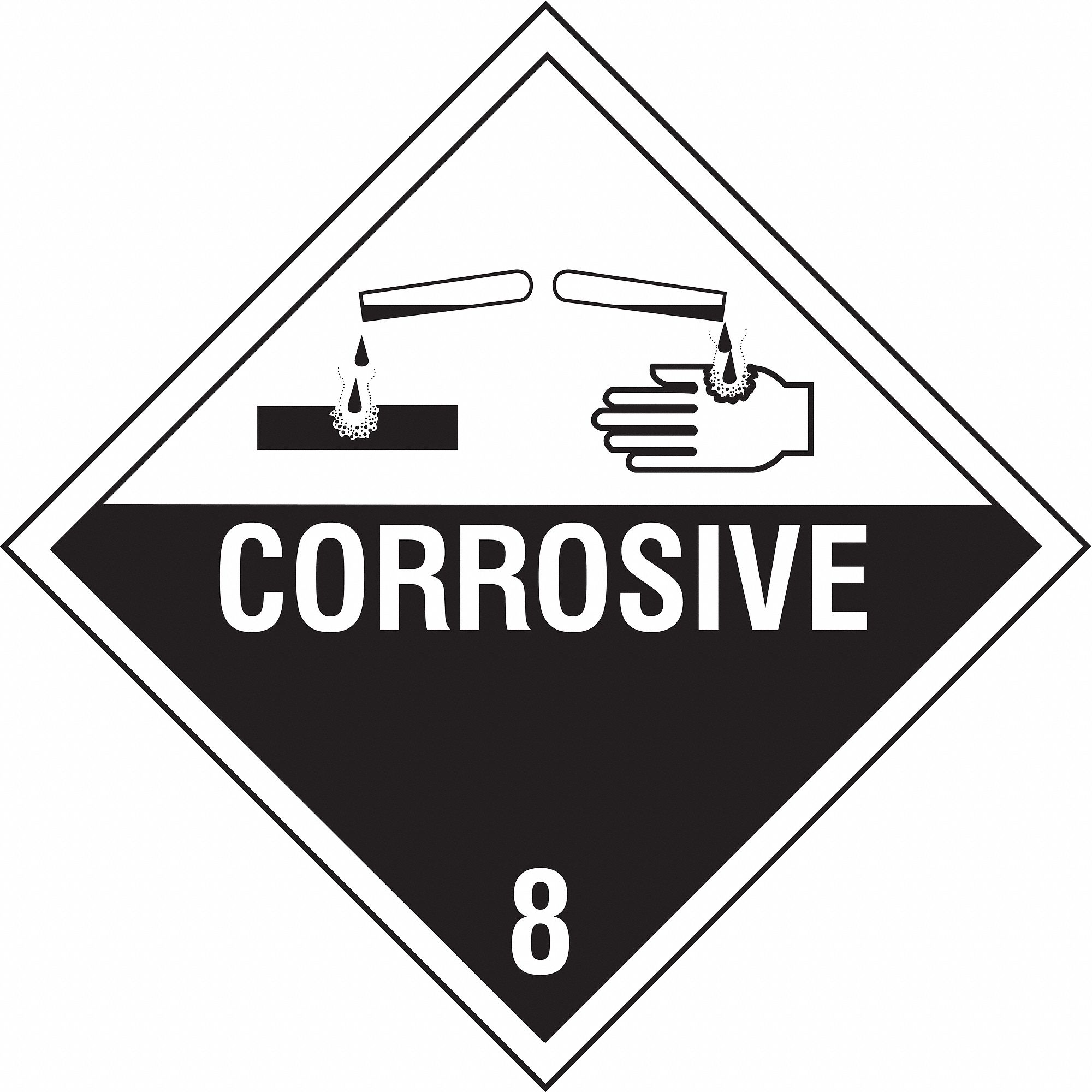 STRANCO INC DOT Container Placard Container Label Placard Type 