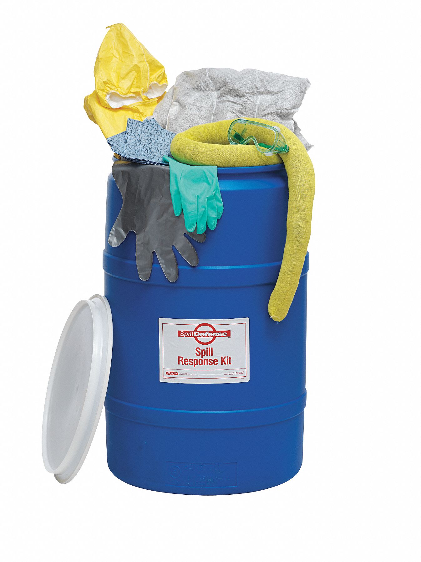 GRAINGER APPROVED Spill Kit, Chem/Hazmat 9MF159MF15 Grainger