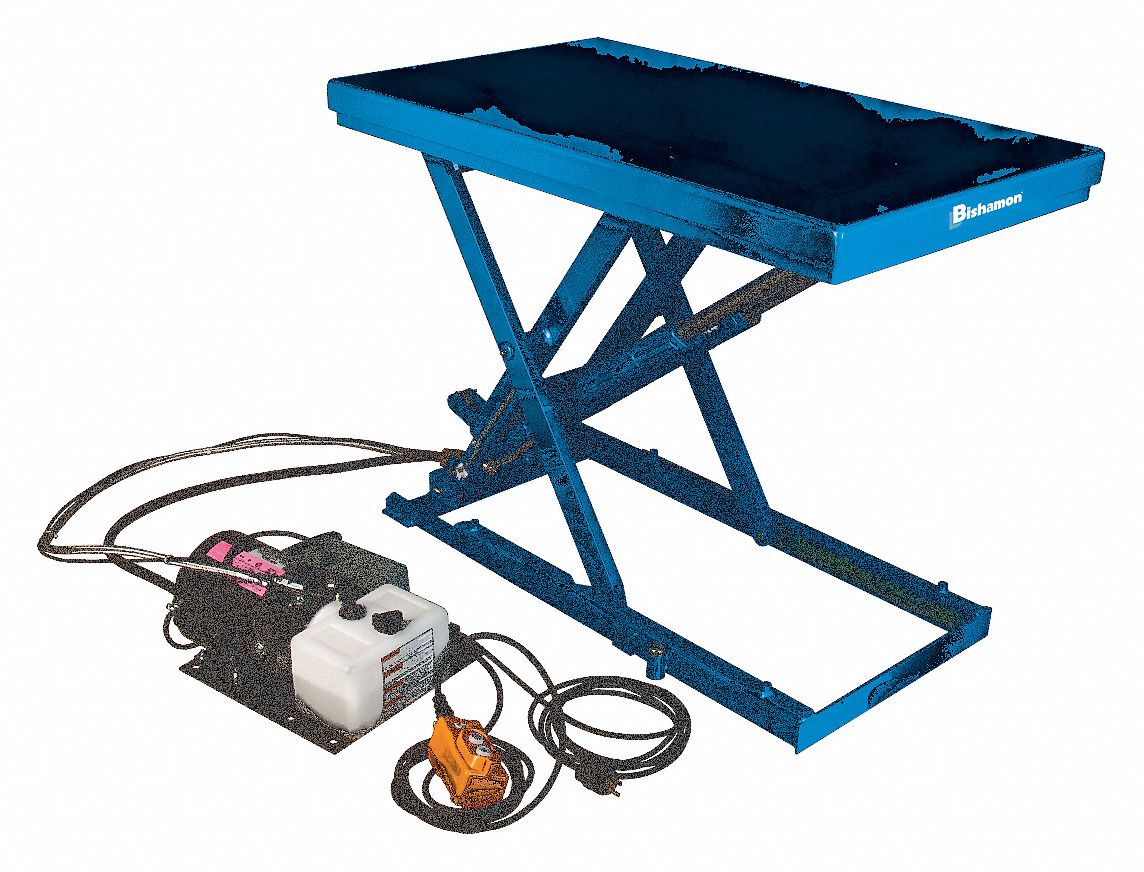 Bishamon Electric Lb Load Capacity Scissor Lift Table T