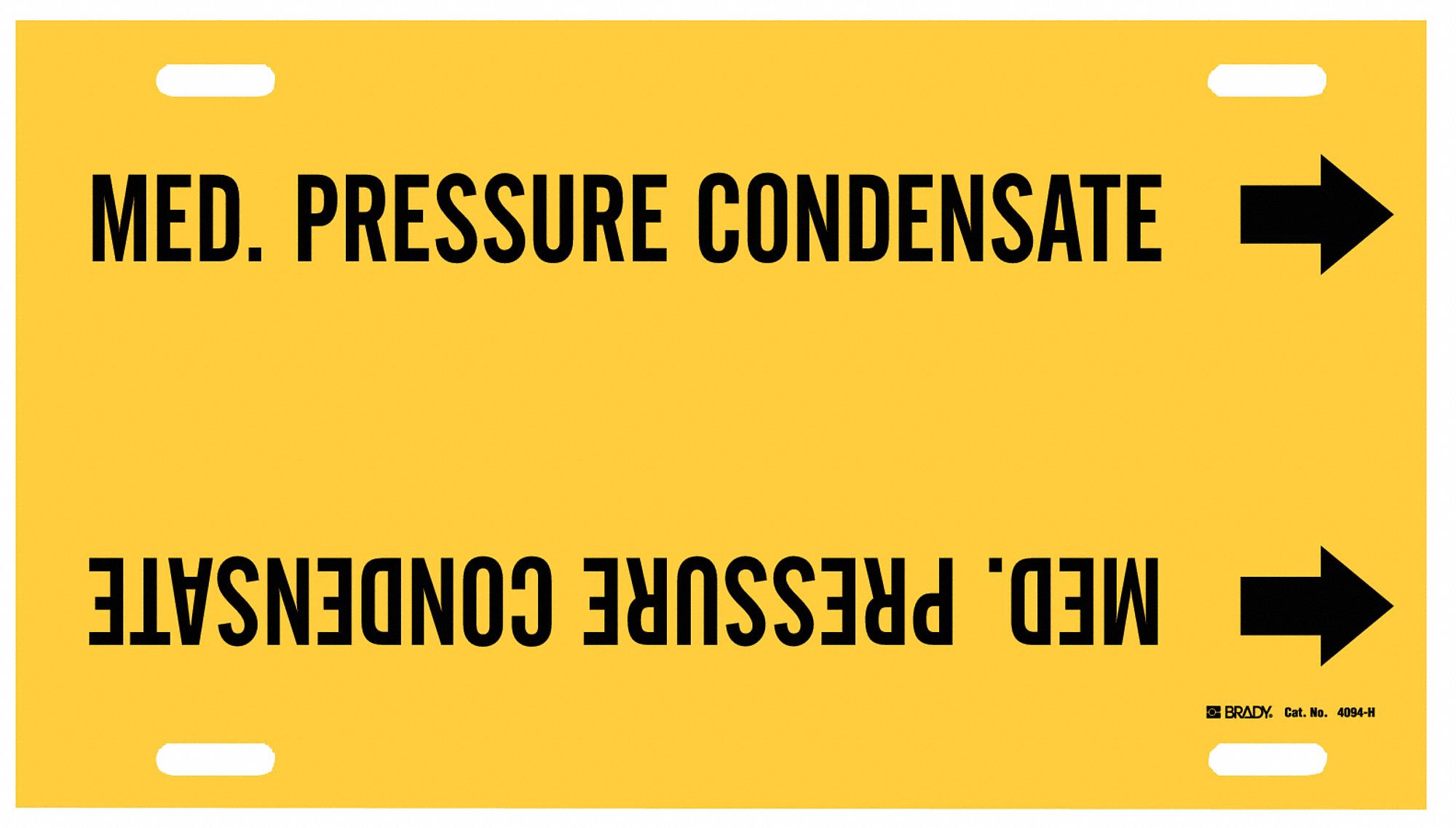 Pipe Mkr,Med. Pressure Condensate,10to15