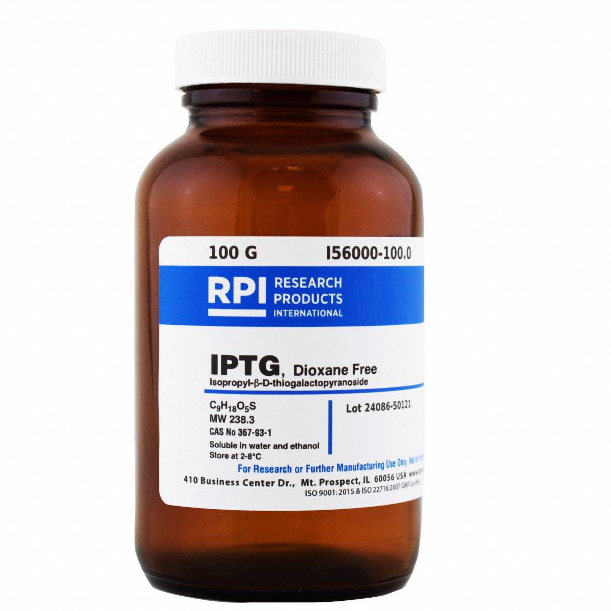 RPI 100 G Container Size Powder IPTG 31FZ05 I56000 100 0 Grainger