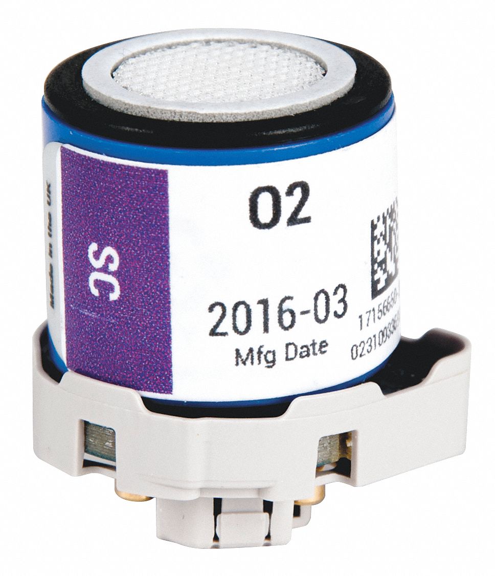 INDUSTRIAL SCIENTIFIC Replacement Sensor, Detects Oxygen, Sensor Range