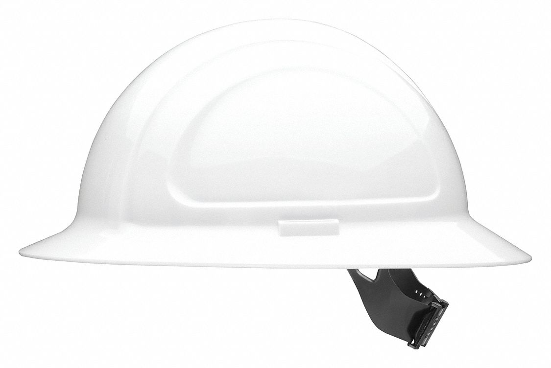 HONEYWELL NORTH Hard Hat, Full Brim, N20 Series, White 401Y81