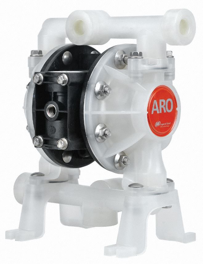 Aro Air Polypropylene Double Diaphragm Pump Xa Pd P Ars Ptt B