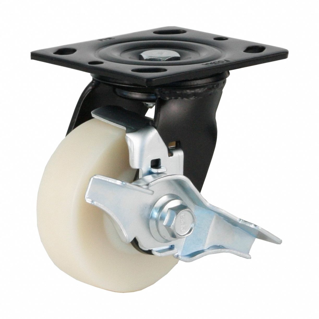 Foot Master Mm Wheel Dia Lb Plate Caster U Pme