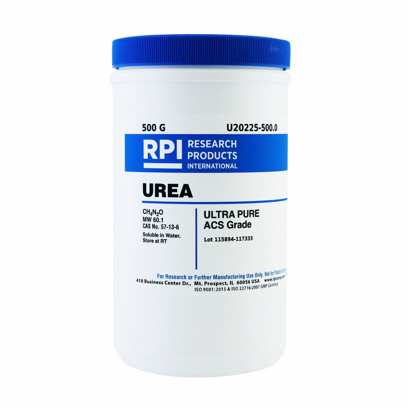 RPI 500 G Container Size Greater Than 99 Purity UREA Carbamide