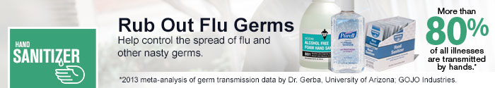 Stop Germs from Spreading - Use bleach to disinfect surfaces and help slow the spread of flu Stop Germs from Spreading - Use bleach to disinfect surfaces and help slow the spread of flu