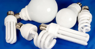 fluorescent light bulbs