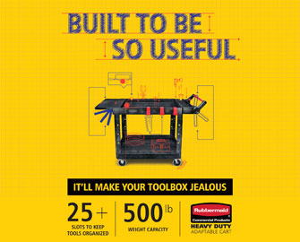 Rubbermaid Heavy-Duty Adaptable Carts - BUILT TO BE SO USEFUL