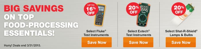 Big Savings on Top Food-Processing Essentials! Big Savings on Top Food-Processing Essentials!