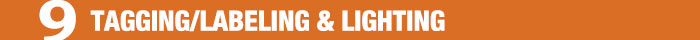 Tagging/Labeling & Lighting Tagging/Labeling & Lighting