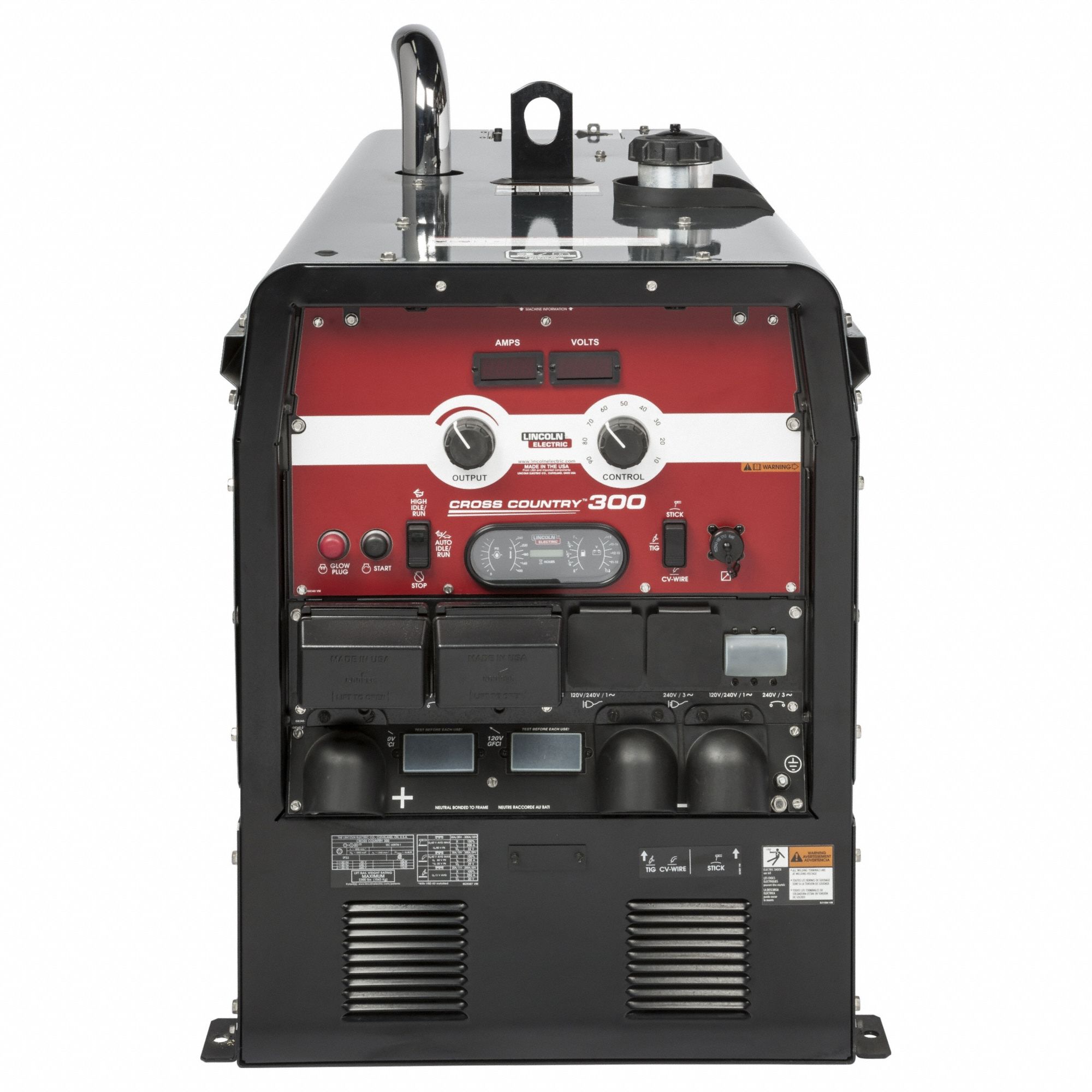 LINCOLN ELECTRIC, Cross Country 300, 22 hp, EngineDriven Welder